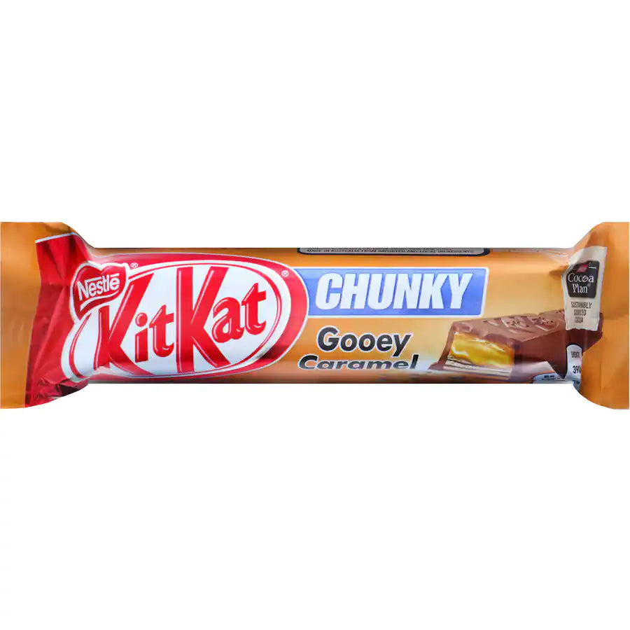 Nestle Kit Kat Chocolate Bar Chunky Gooey Caramel Nz