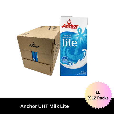Anchor Lite Milk UHT 1L X 12 Pack TMK