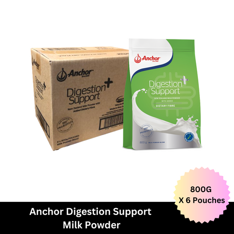 Anchor Digestion Support Milk Powder 800g X 6 Pack