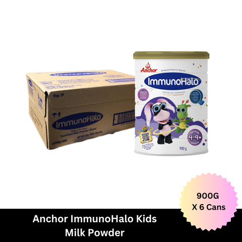 Anchor ImmunoHalo Kids Nutritional Milk Powder 900g x 6 Can TMK