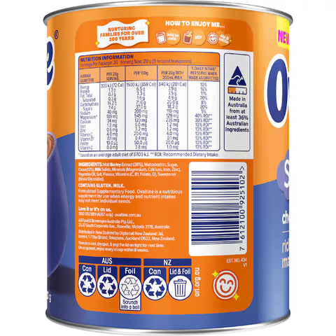 Ovaltine Drinking Chocolate Sleep 400g