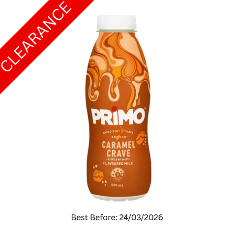 [Clearance] Primo Flavoured Milk Caramel Crave 500ml [BBD: 24/03/2026]