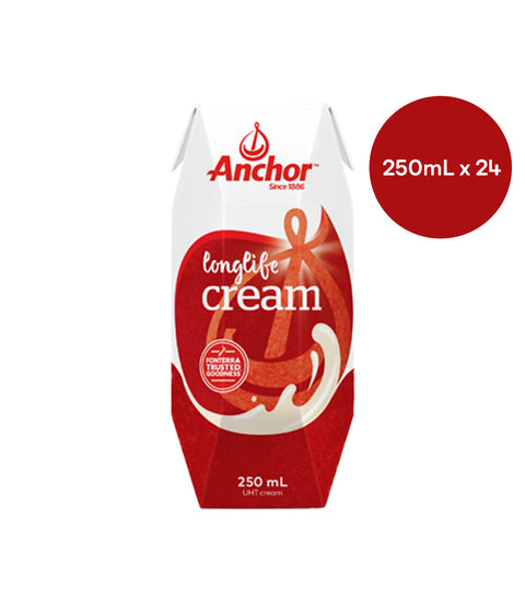 Ancho Long Life Cream UHT 250ML X 24 Pack TMK