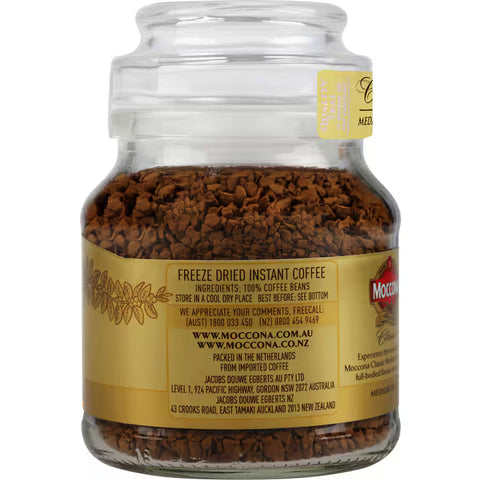 Moccona Instant Coffee Classic Medium Roast 50g