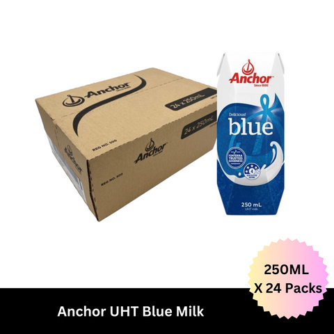Anchor Blue Milk UHT 250ML X 24 Pack TMK