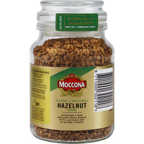Moccona Instant Coffee Hazelnut 95g