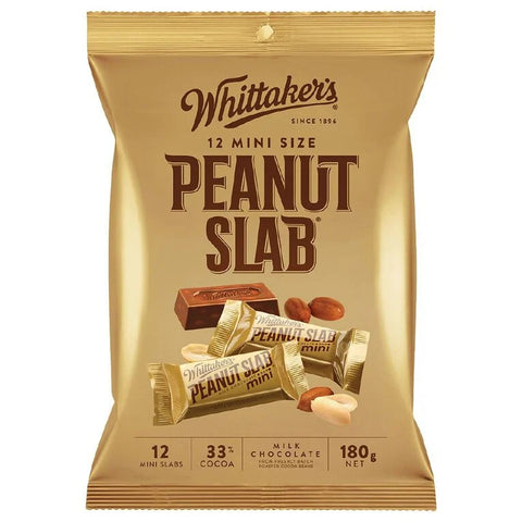 Whittakers Share Pack Chocolate Sharepack Peanut Slab 180g