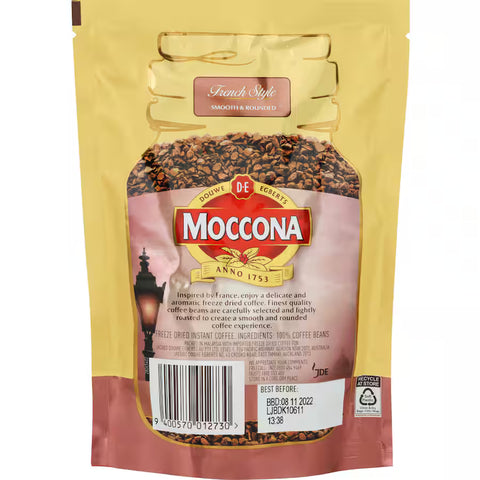 Moccona Instant Coffee French Style Refill 90g