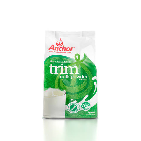 Anchor Instant Trim Milk Powder 1KG X 12 Bags TMK