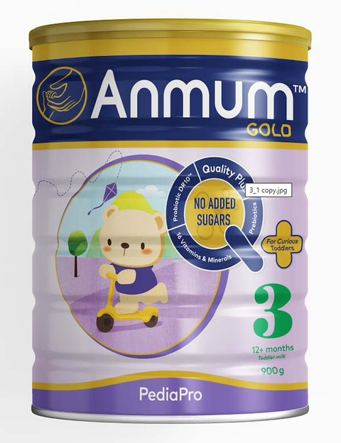 Anmum Gold PediaPro 3 Toddler Milk Powder 900g X 6 Can (12-36 months)