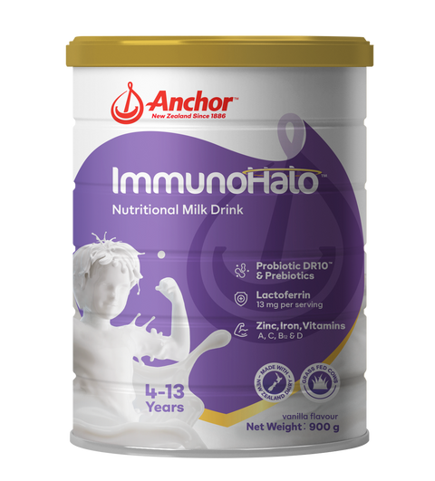 Anchor ImmunoHalo Kids Nutritional Milk Powder 900g x 6 Can