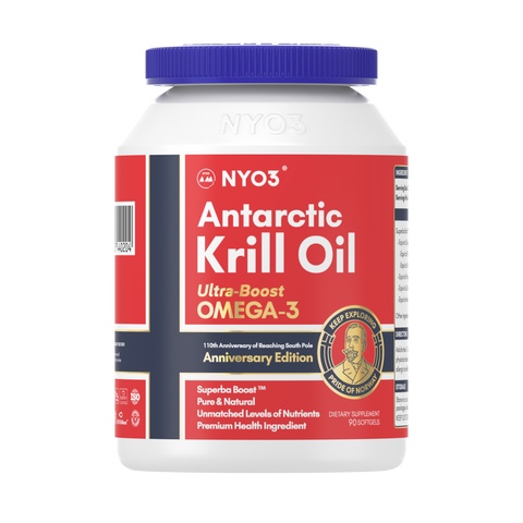 NYO3 Ultra Boost Antarctic Krill Oil 500mg 90 Softgels