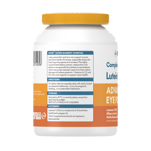 NYO3® LUTEIN BILBERRY COMPLEX 60 Softgels