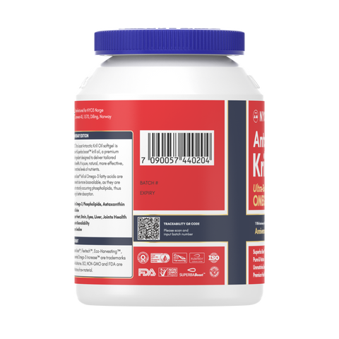 NYO3 Ultra Boost Antarctic Krill Oil 500mg 90 Softgels