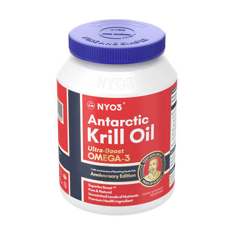 NYO3 Ultra Boost Antarctic Krill Oil 500mg 90 Softgels