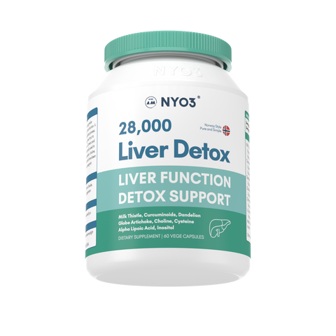 NYO3 Liver Detox 700mg 60 Vege Capsules