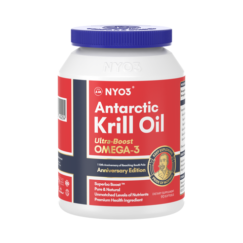 NYO3 Ultra Boost Antarctic Krill Oil 500mg 90 Softgels