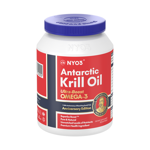 NYO3 Ultra Boost Antarctic Krill Oil 500mg 90 Softgels