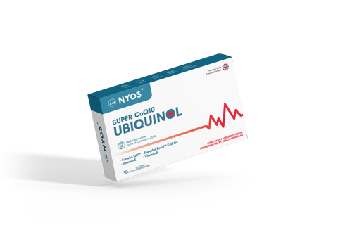 NYO3 Super CoQ10 Ubiquinol 550mg 30 Softgels