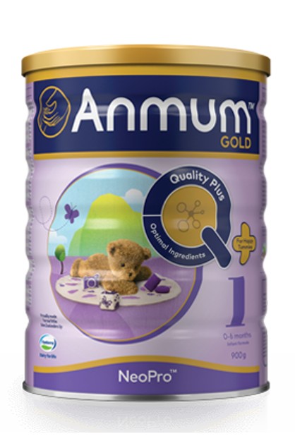 Anmum Gold NeoPro 1 Infant Formula Stage 1 900g X 6 Can (0-6 months) TMK