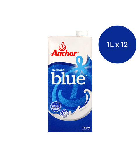 Anchor Blue Milk UHT 1L X 12 Pack TMK