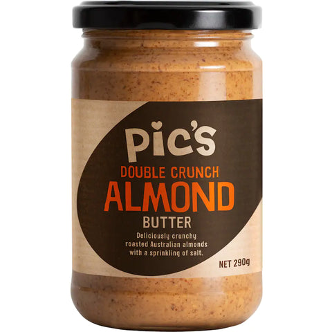Pics Really Good Almond Butter Double Crunch 290g