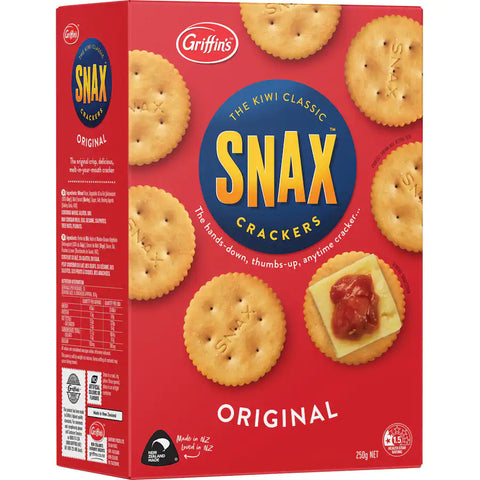 Griffins Snax Crackers Original 250g