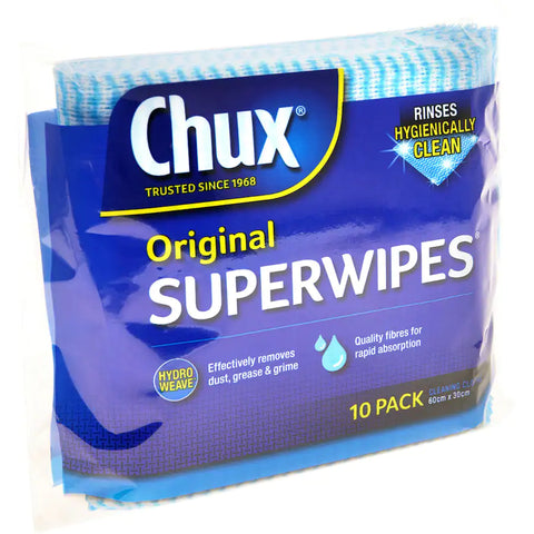 Chux Superwipes Cleaning Cloth Original 10pack