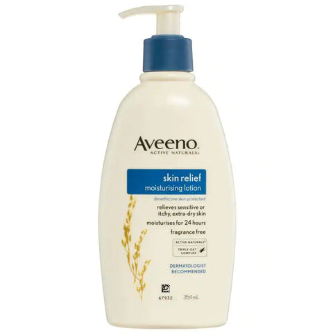 Aveeno Body Lotion Skin Relief Moisturiser 354mL