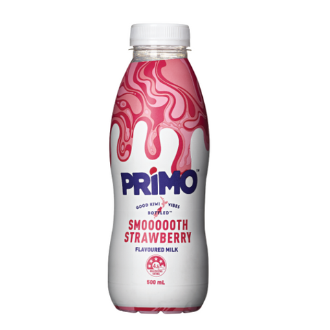 Primo Flavoured Milk Smooth Strawberry 500ml