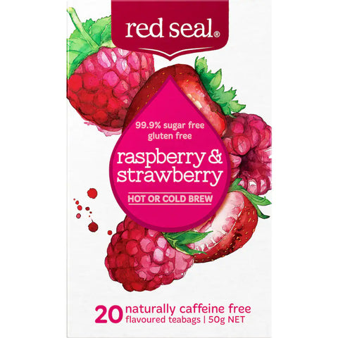 Red Seal Fruit Tea Raspberry & Strawberry 20pack