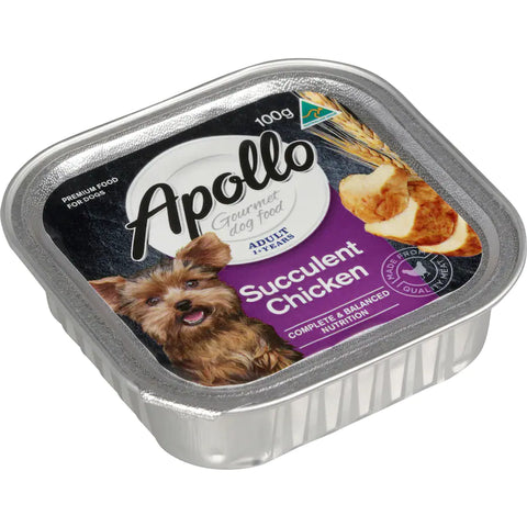 Apollo Dog Food Succulent Chicken 100g