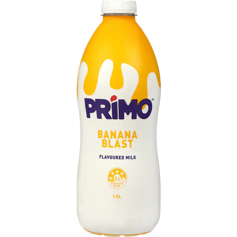 Primo Flavoured Milk Banana 1.5L