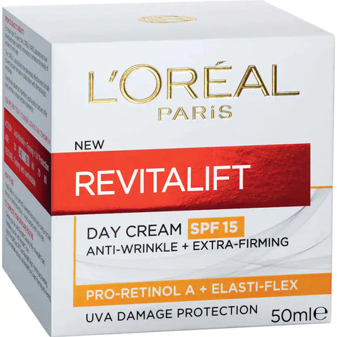 L'oreal Paris Revitalift Anti-ageing Anti-wrinkle Day Cream Spf30 Pot 50mL