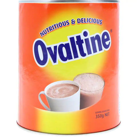 Ovaltine Drinking Chocolate Energy Drink Canister 350g