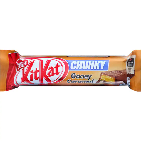 Nestle Kit Kat Chocolate Bar Chunky Gooey Caramel