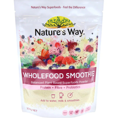 Natures Way Super Foods Smoothie Powder Berry 200g