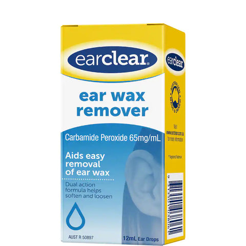 Earclear Ear Wax Removal Drops 12mL