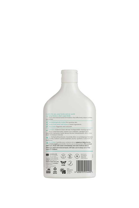 Ecostore Baby Bottle & Dish Liquid 500ml Refill