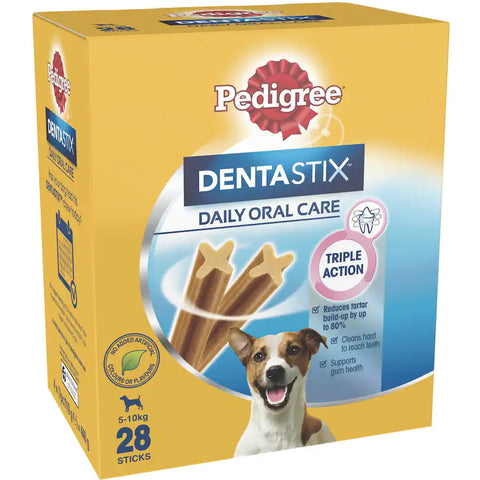 Pedigree Dentastix Dog Treats Daily Dental Care Small Dog 28 Pack
